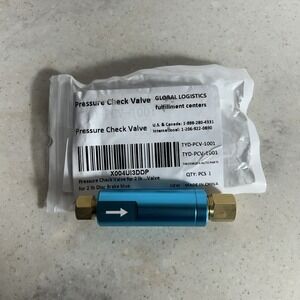 2lb Pressure Valve, Aluminum Alloy Brake Pressure Check Valve, Brake